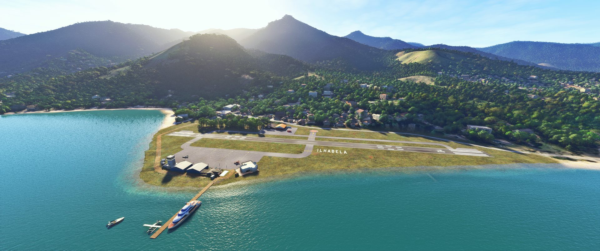 Ilhabela Airport (ILHA) in Microsoft Flight Simulator 2024
