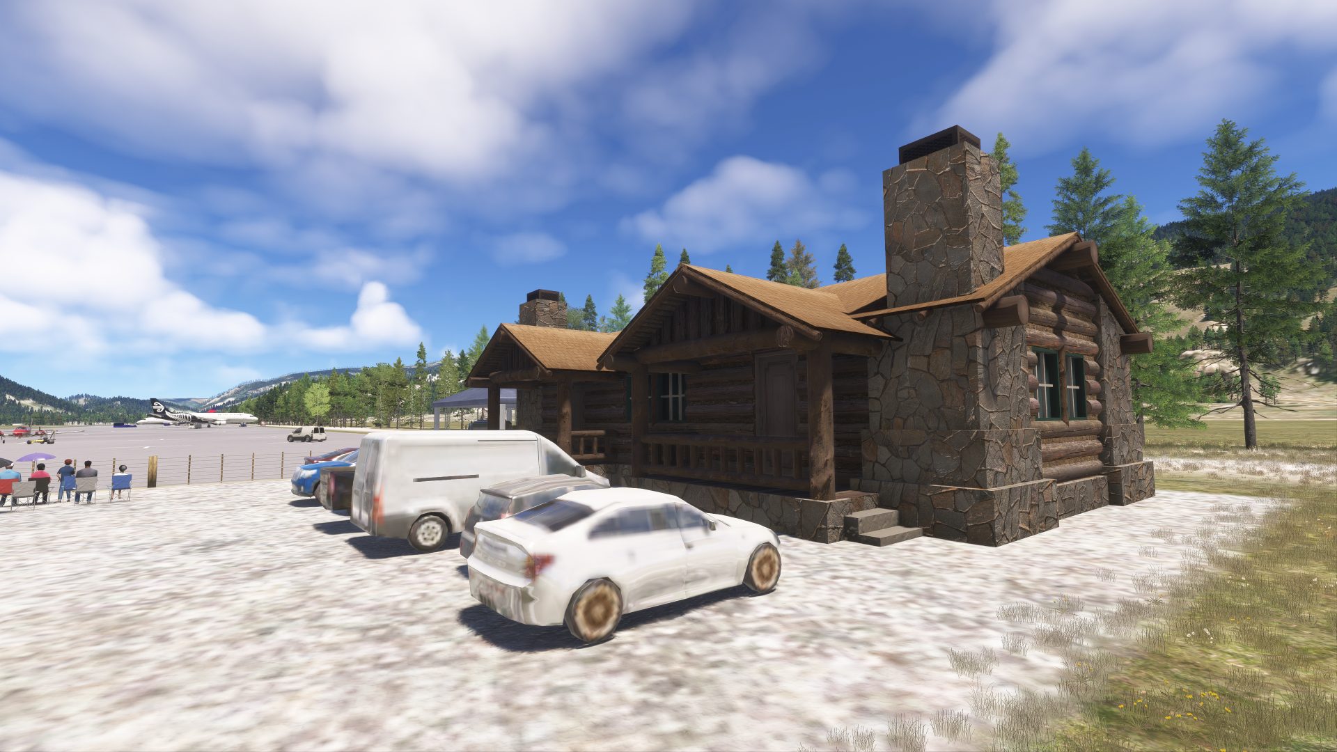 Camp Hale Airport (KCAMP) in Microsoft Flight Simulator 2024, near Eagle County, United States