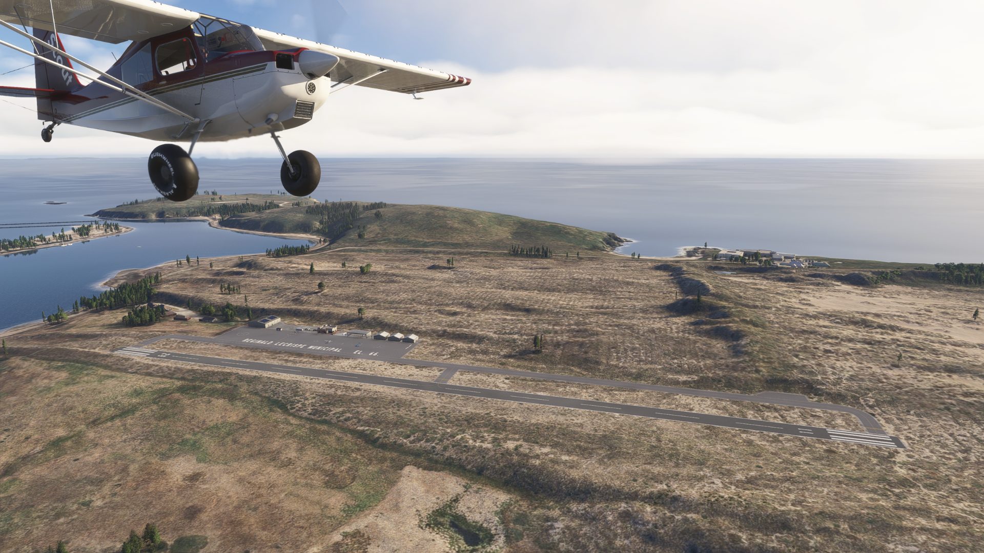 Reginald LeCrispe Mun. (KBDB) in Microsoft Flight Simulator 2024