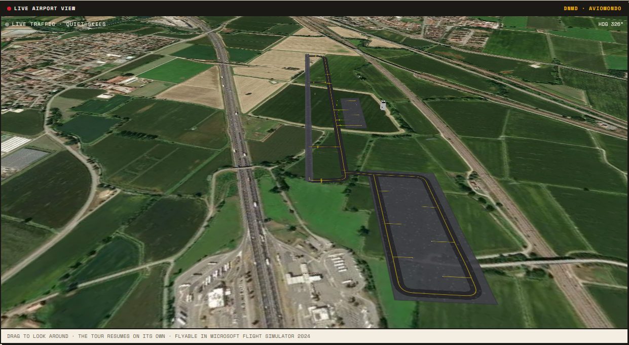 AVIOMONDO (DNMD) in Microsoft Flight Simulator 2024