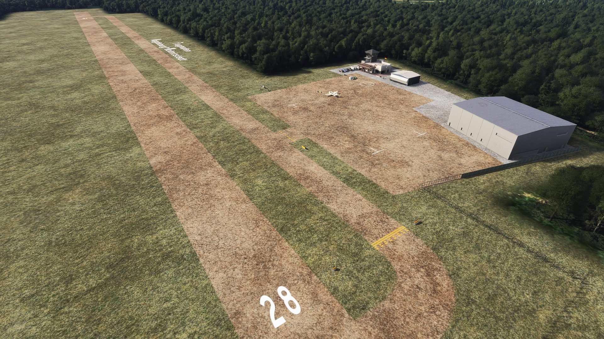 Flughafen Magdeburg-Wolmirstedt (ED2M) in Microsoft Flight Simulator 2024