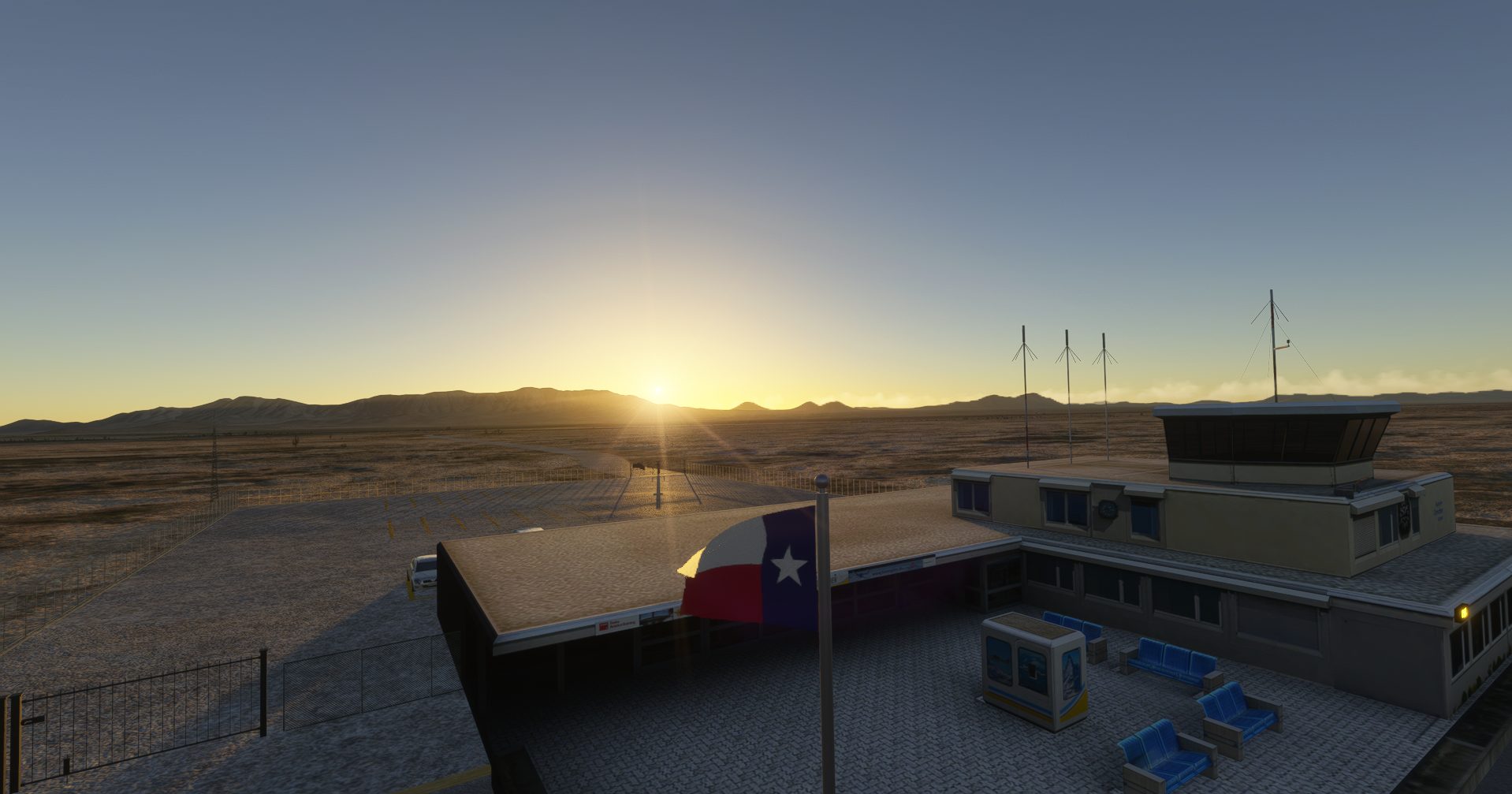 Van Horn Regional (KVHR) in Microsoft Flight Simulator 2024