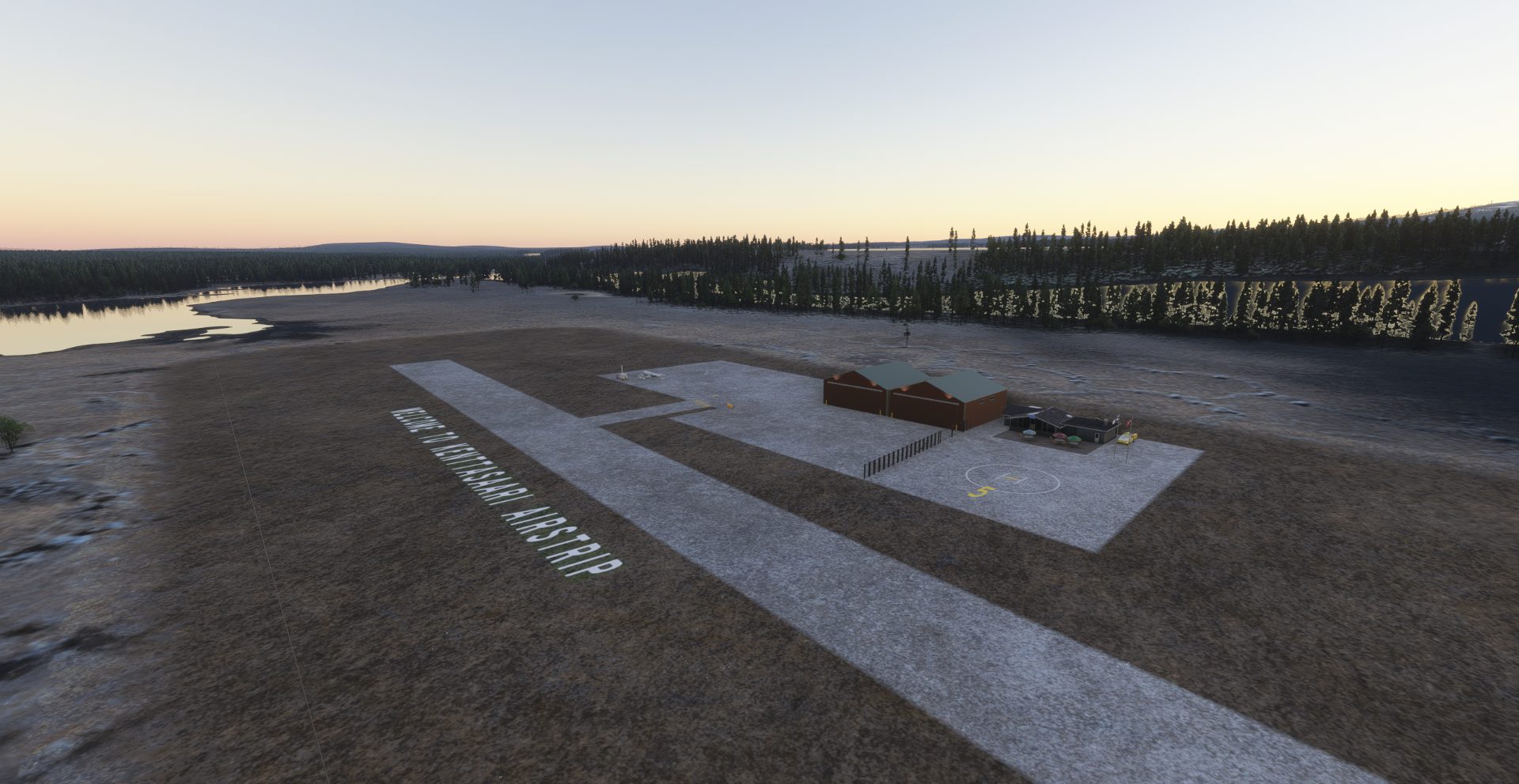 Kenttäsaari Airstrip (EFSK) in Microsoft Flight Simulator 2024