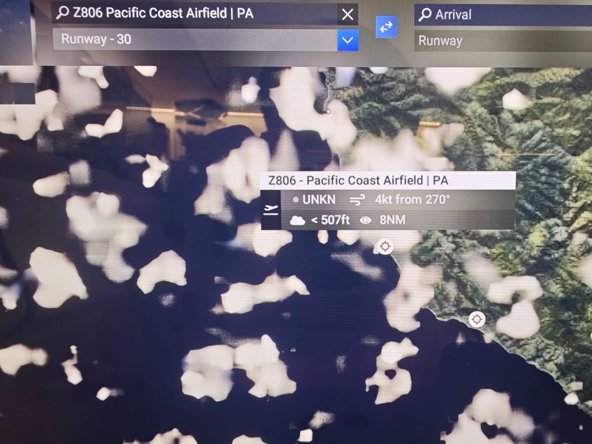 Pacific Coast Airfield (Z806) in Microsoft Flight Simulator 2024