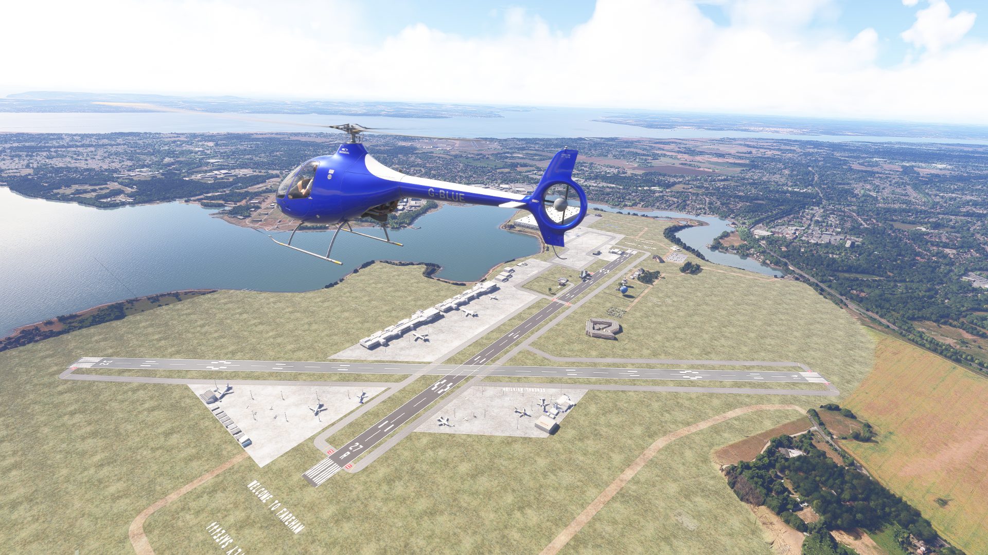 Fareham - Solent Gateway (BLU3) in Microsoft Flight Simulator 2024