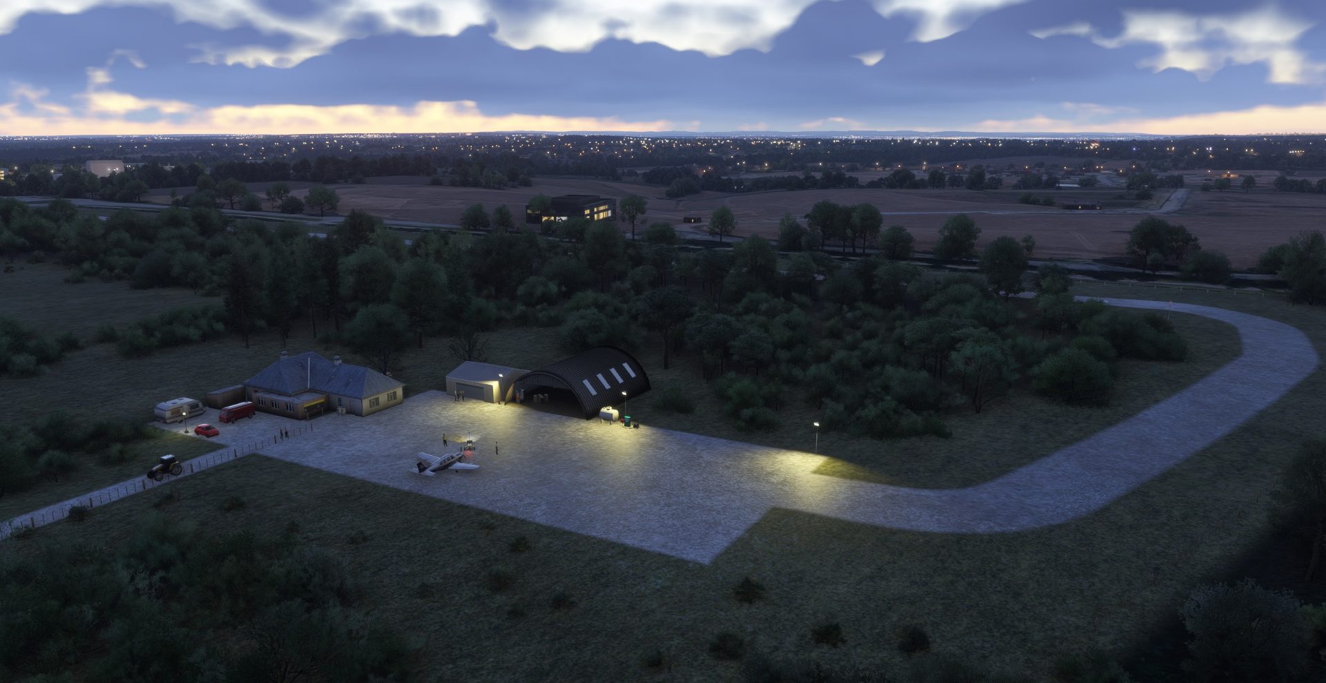 Battleflat Farm (EGBX2) in Microsoft Flight Simulator 2024