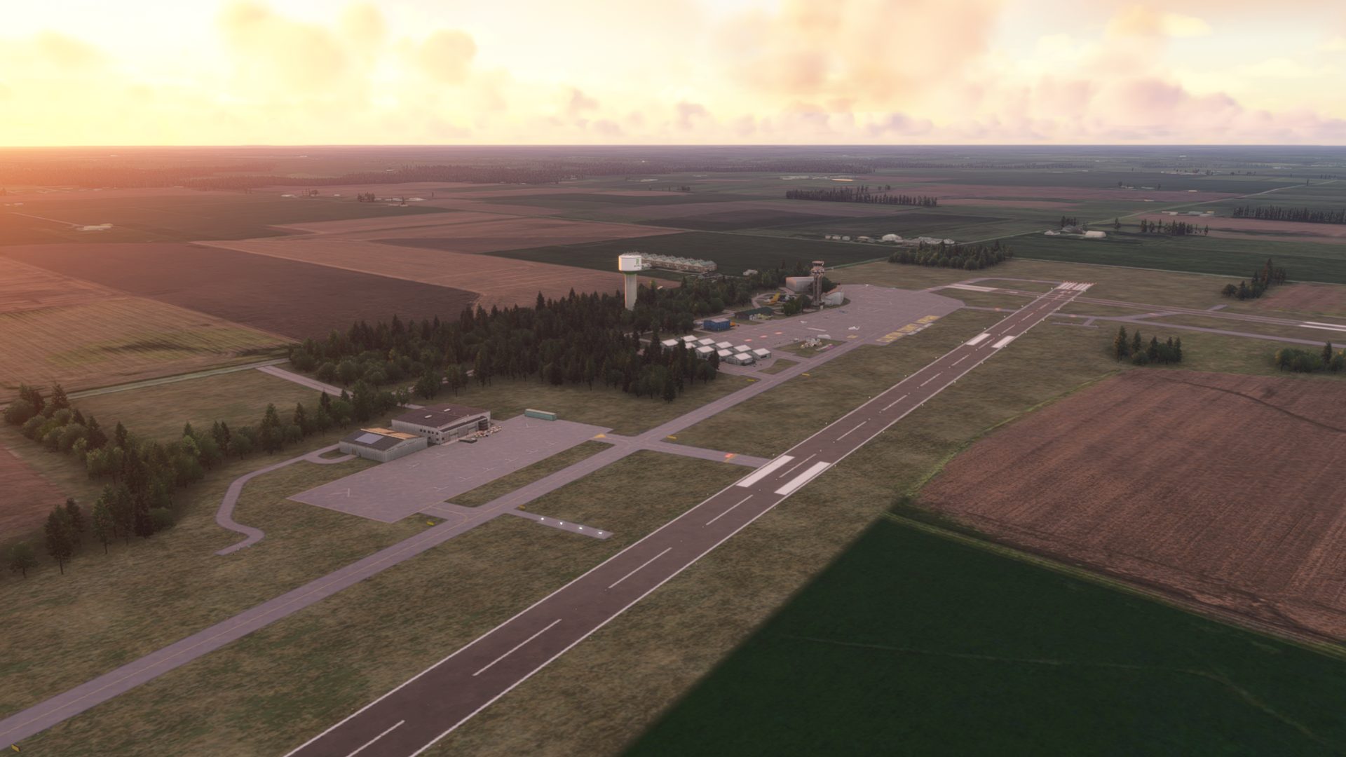 Clinton County Airpark (KLTN) in Microsoft Flight Simulator 2024