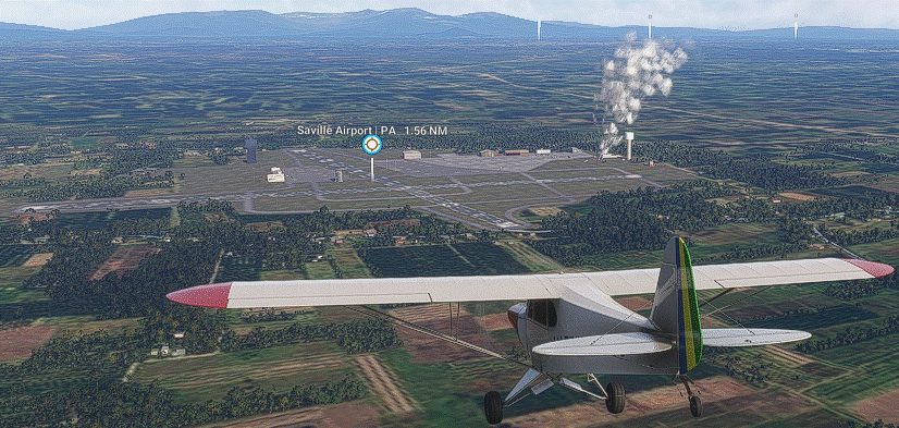 Saville Airport (SAV1) in Microsoft Flight Simulator 2024
